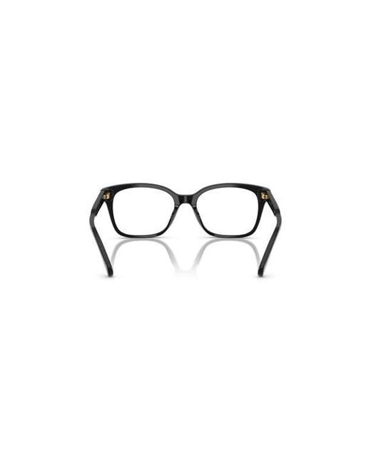 Ralph Black 53Mm Rectangle Optical Glasses