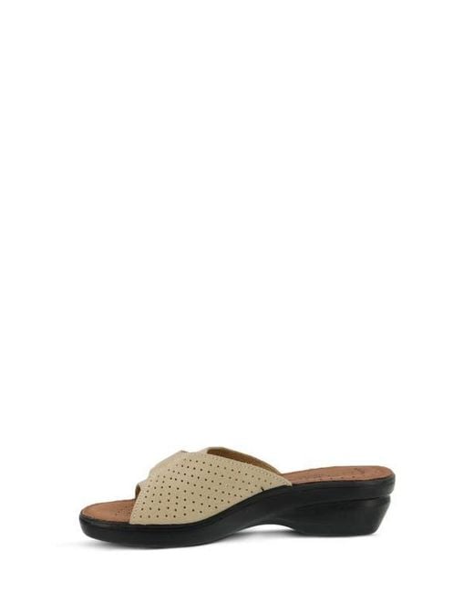 Flexus by Spring Step Multicolor Kea Slide Sandal