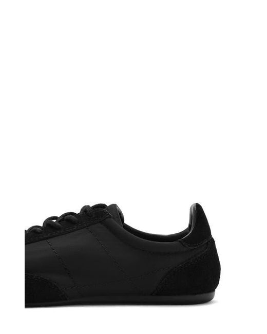 Mango Black Mixed Media Sneaker