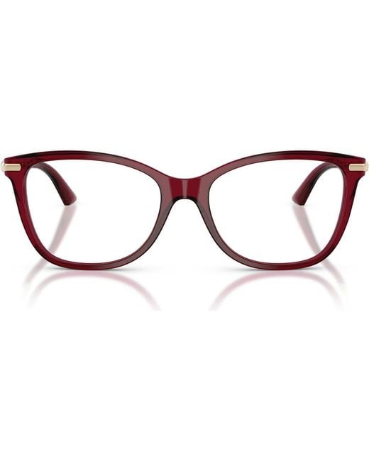 Jimmy Choo Brown 54Mm Pillow Optical Glasses