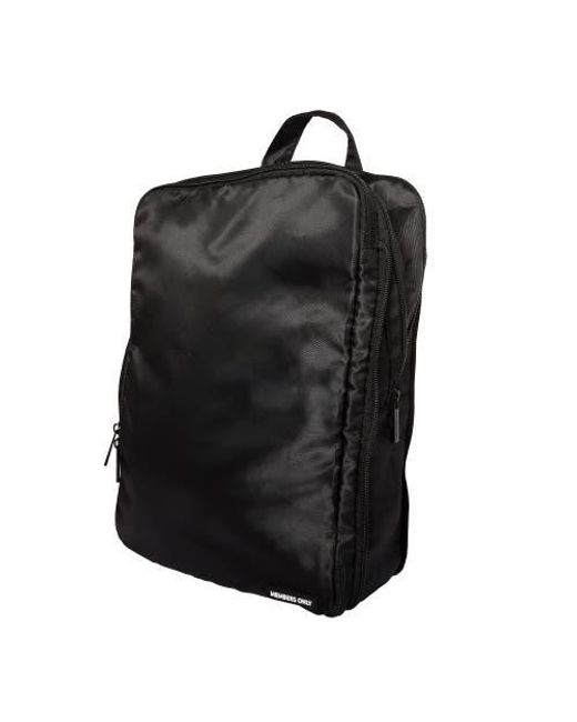 Members Only Black Compact Travel Organizer Bag