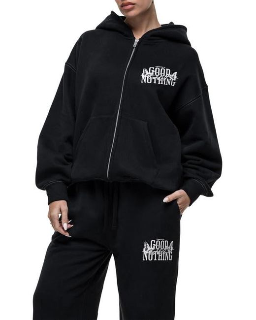 Good For Nothing Black Dakota Zip Up Hoodie