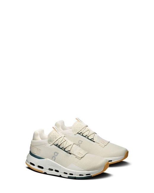On Shoes White Cloudnova 2 Sneaker