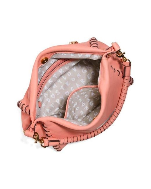 Aimee Kestenberg Pink Zen Leather Hobo