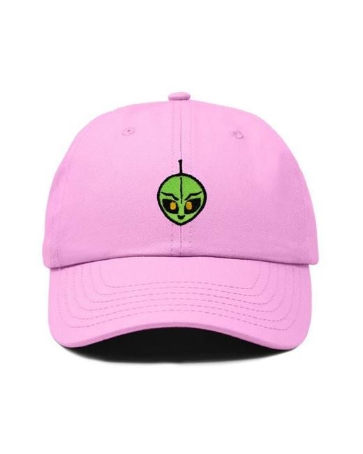 Alix Pink Duder Alien Dad Cap for men