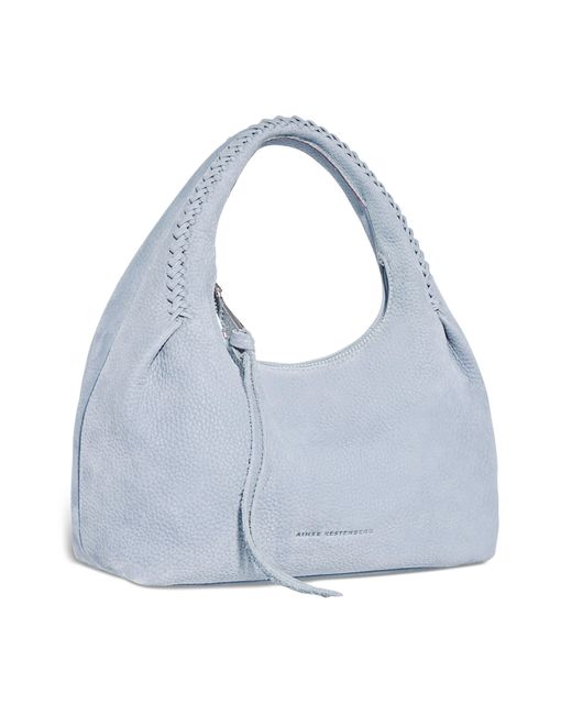 Aimee Kestenberg Blue Aura Leather Top Handle Bag