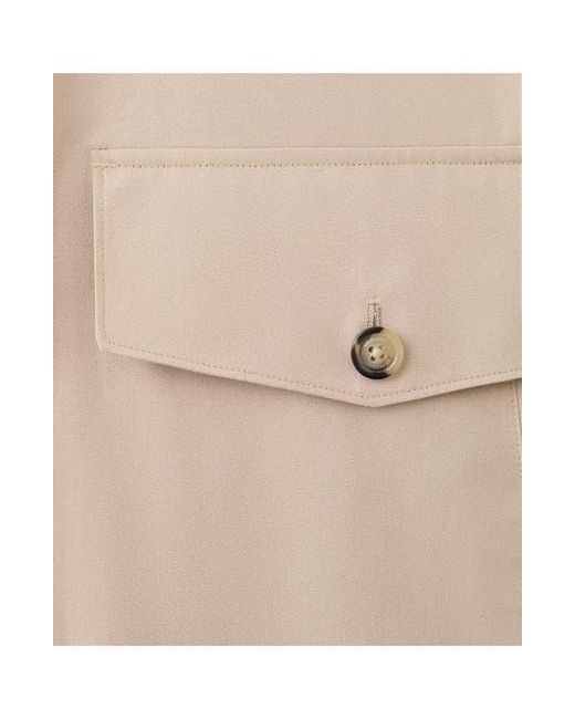 Mango Natural Cotton & Silk Jacket for men