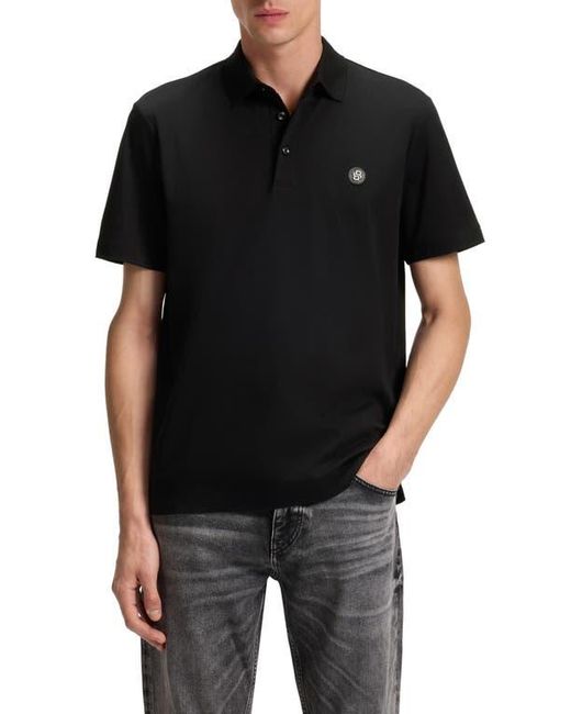Boss Black Parris Solid Cotton Polo for men