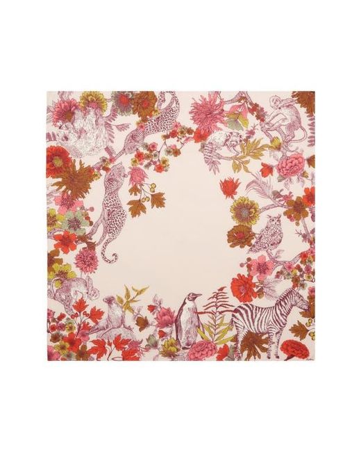 Echo Red Central Park Square Scarf