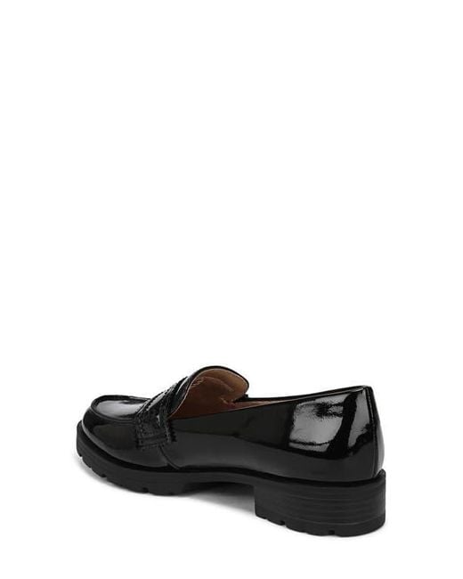 LifeStride Black London Platform Loafer