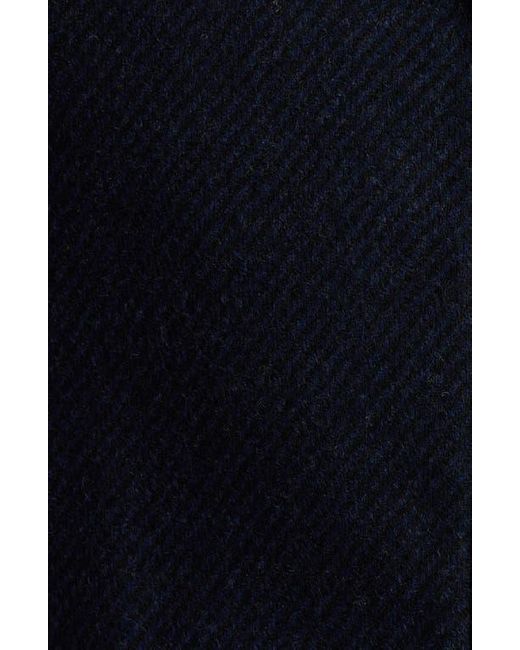 Hart Schaffner Marx Blue Paloma Wool Blend Twill Jacket for men