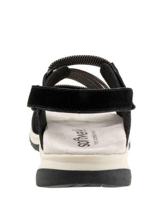 Softwalk® Black Oahu Slingback Sandal