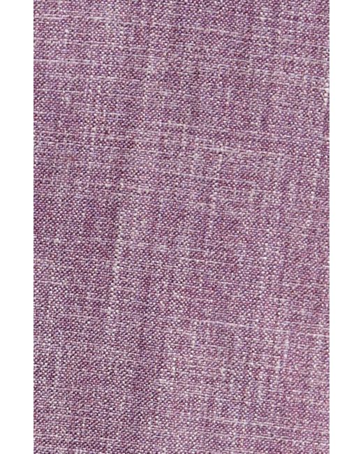 Peter Millar Purple Tailored Fit Wool for men