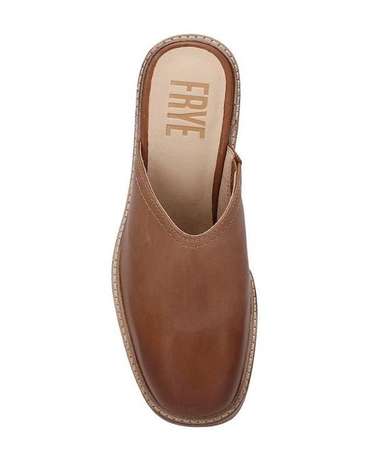 Frye Brown Kate Mule