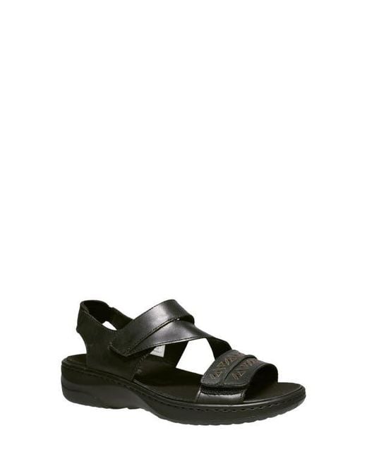 Propet Black Garnet Sandal