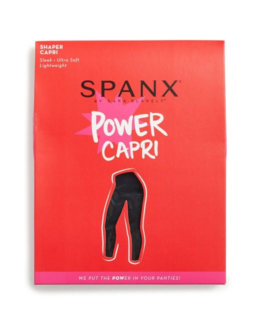 Spanx Women's Power Capri - A - Black at  Women's Clothing store:  Thigh Shapewear