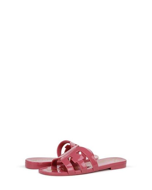 Sam Edelman Pink Bay Jelly Slide Sandal