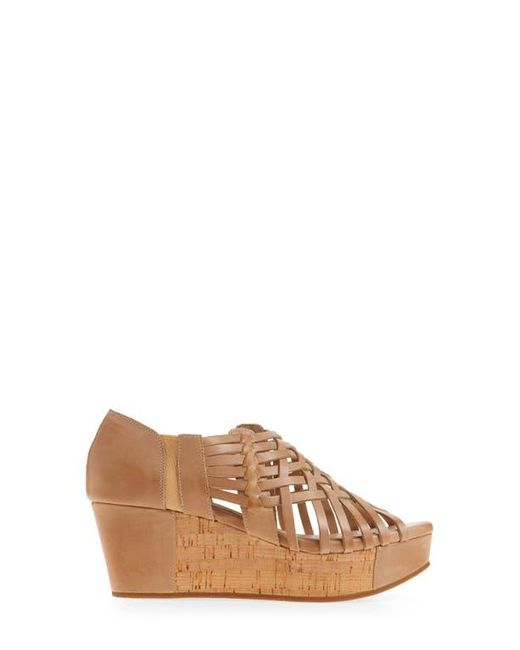 Chocolat Blu Brown Winix Strappy Platform Wedge Sandal