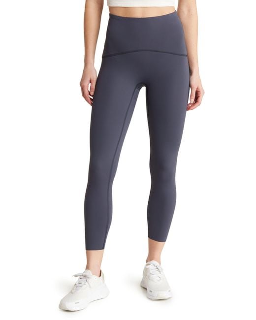 Spanx Spanx Booty Boost Active High Waist 7/8 leggings in Blue