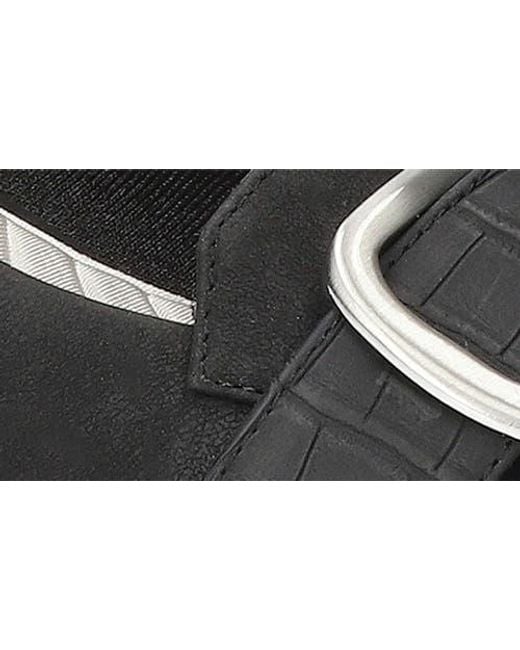 Easy Street Black Amber Pointed Toe Pump