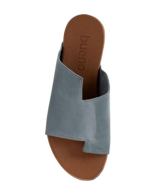 BUENO Blue Tulla Slide Sandal