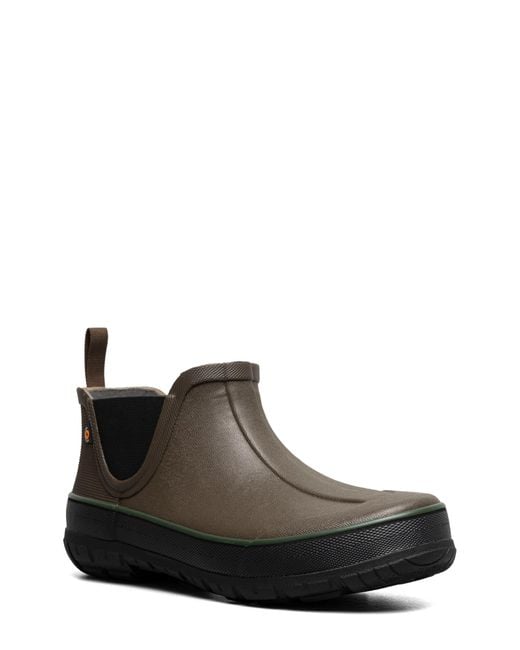 Bogs Brown Digger Waterproof Ankle Boot for men