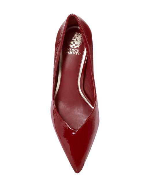 Vince Camuto Red Margie Pointed Toe Pump