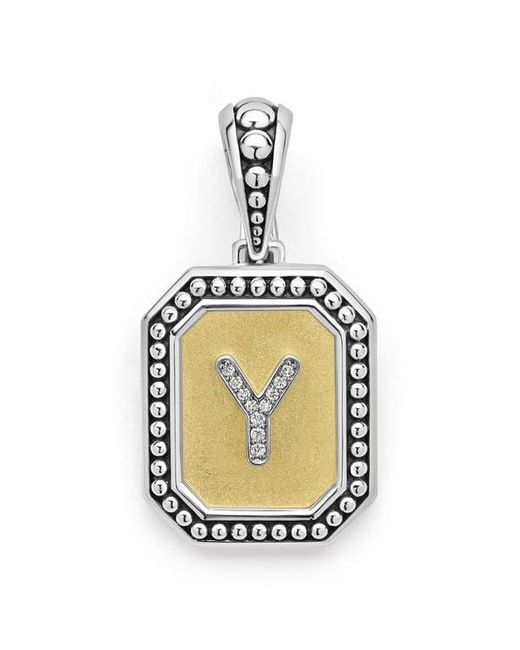 Lagos Metallic Signature Caviar Initial Enhancer