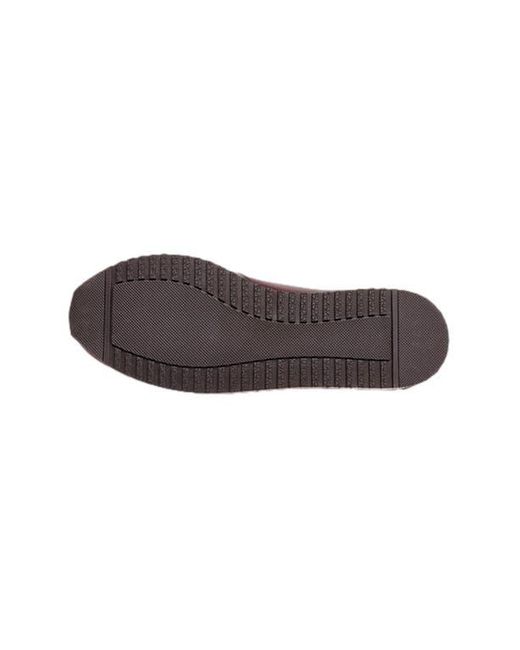 A. Veer Red Brooklyn Sneaker for men
