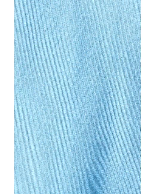 Sporty & Rich Blue Wellness Club Polo Sweatshirt