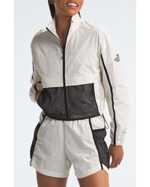 The North Face White 2000 Mountain Lite Wind Jacket