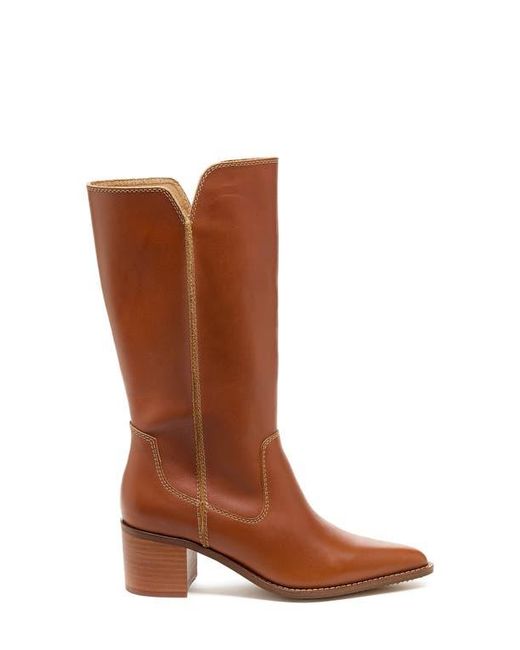 Kelsi Dagger Brooklyn Brown Marshall Pointed Toe Boot