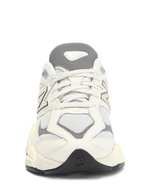 New Balance White Gender Inclusive 9060 Sneaker