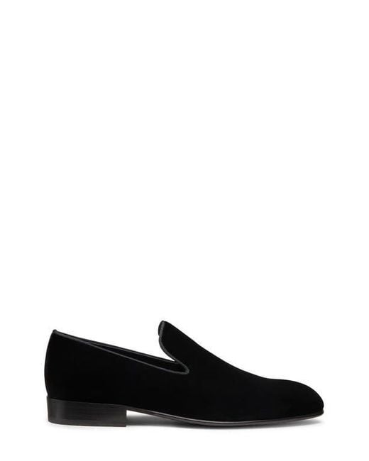 Stuart Weitzman Men's Black Alfred Loafer loafers