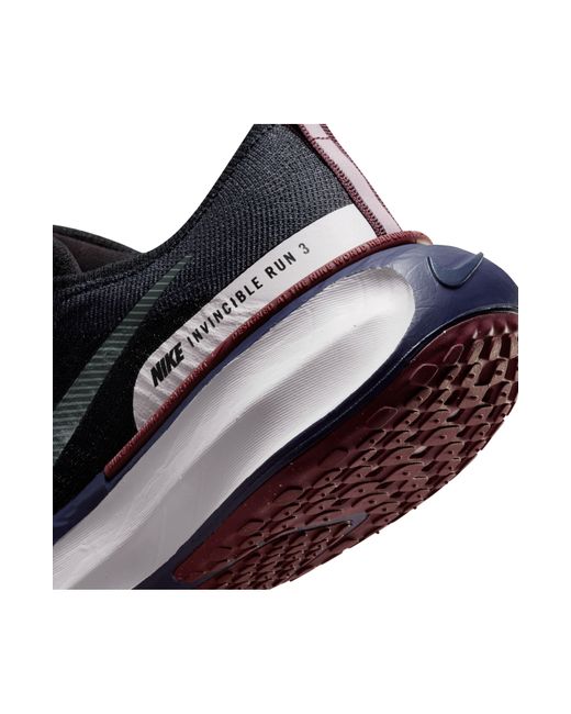 Nike Black Zoomx Invincible Run 3 Running Shoe