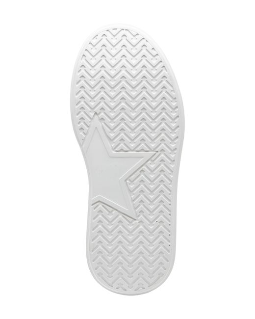 J/Slides White Harlowe Platform Sneaker