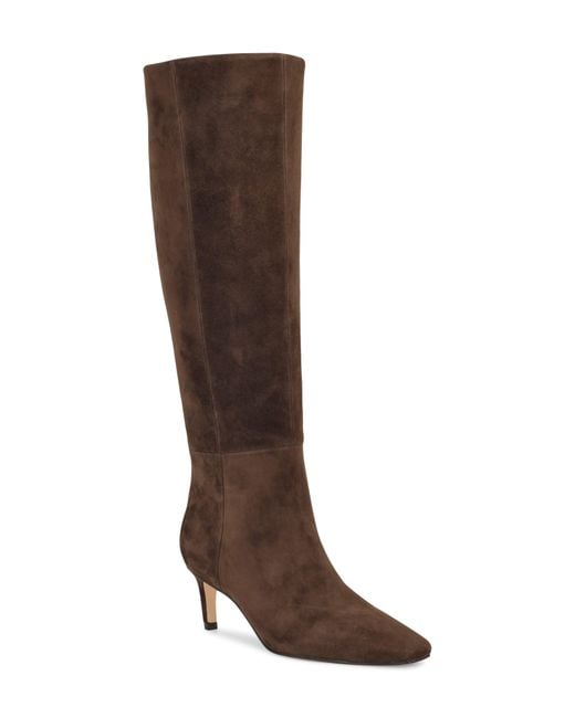 Nine West Brown Caddy Knee High Boot
