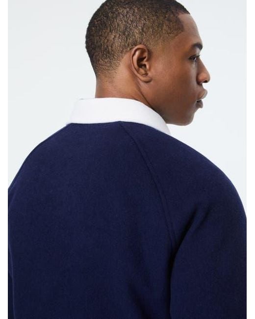 Sergio Tacchini Blue Marco Varsity Jacket for men