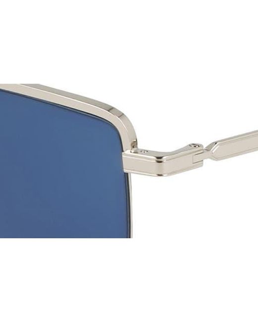 Paul Smith Blue Landor 55Mm Rectangular Sunglasses for men