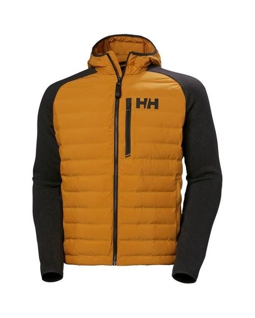 Helly Hansen Orange Arctic Ocean Hybrid Insulated Jacket for men