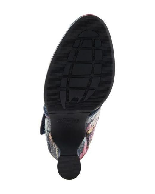 Spring Step Blue Adodora Mary Jane Pump