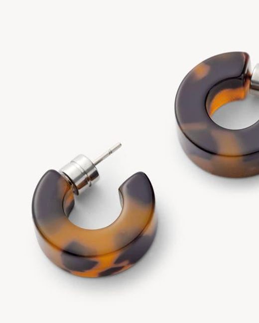 Machete Metallic Muse Hoops