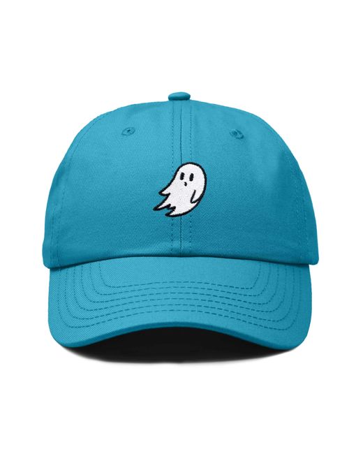Alix Blue Ghost Embroidered Low Crown Cap