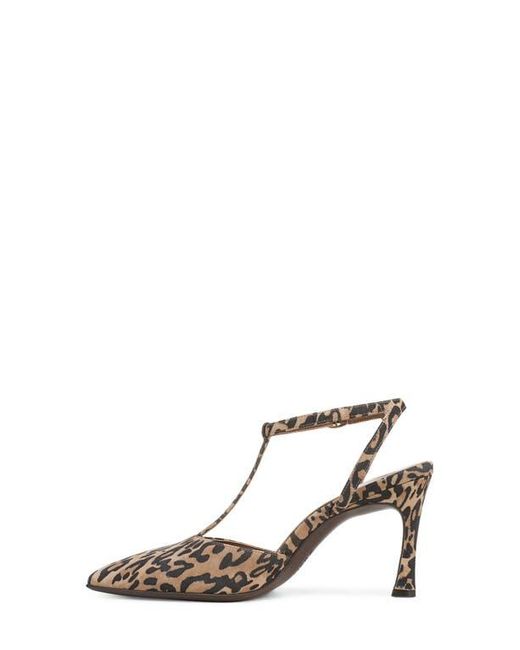 Naturalizer Brown Astrid T-Strap Pointed Toe Pump
