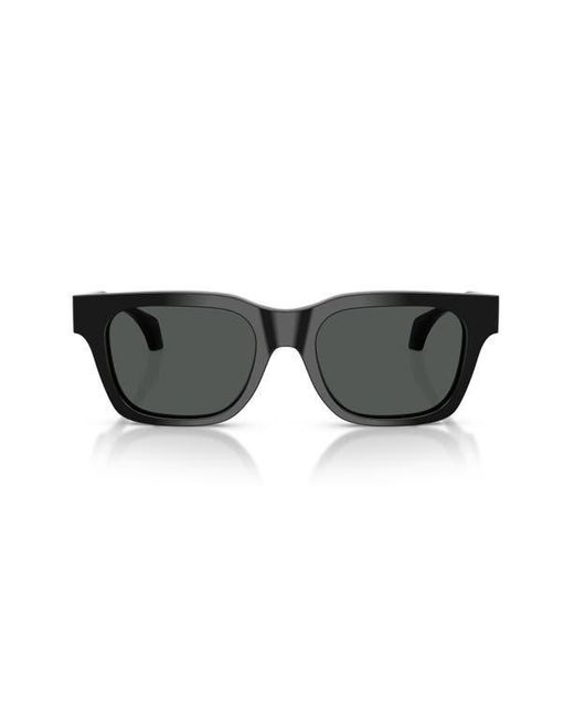 Versace Black 52Mm Square Sunglasses for men