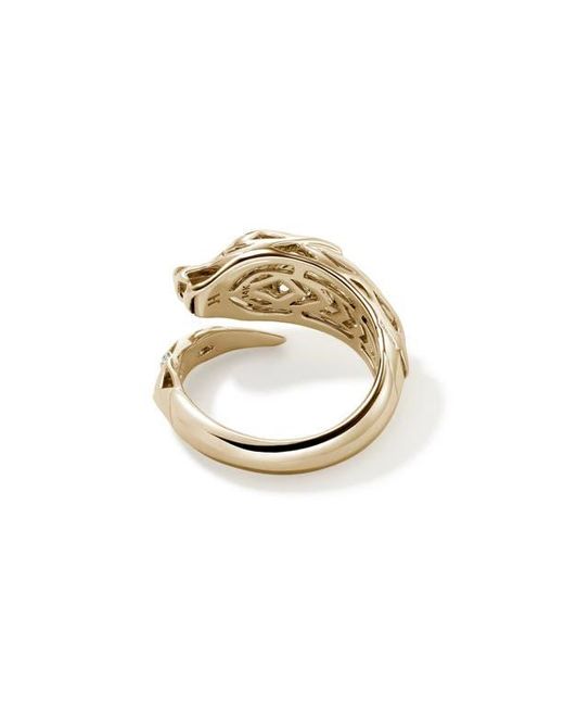 John Hardy Metallic Naga Bypass Ring