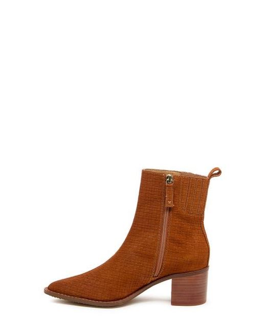 Kelsi Dagger Brooklyn Brown Milly Pointed Toe Bootie