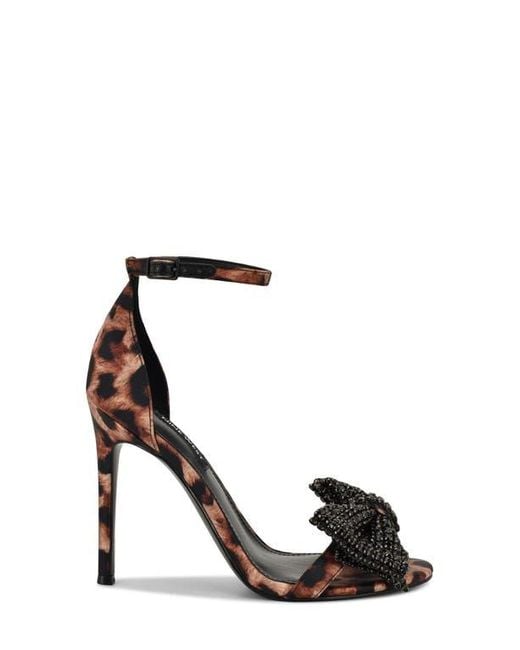 Nine West Black Tansie Ankle Strap Sandal