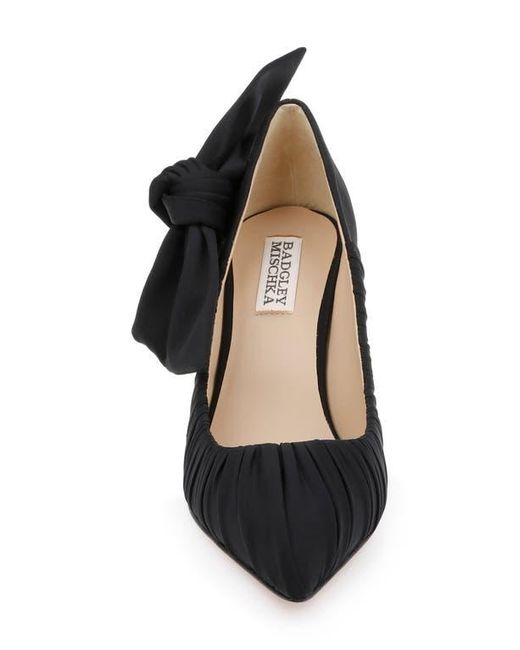 Badgley Mischka Black Vanesa Pointed Toe Pump
