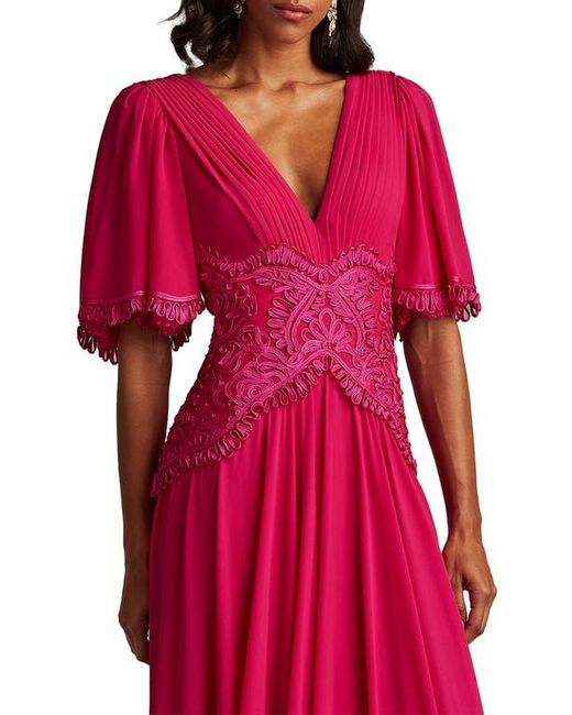 white lace bodycon dress with sleeves Clarissa | White Lace Crew-Neck Short-Sleeve Midi Dress